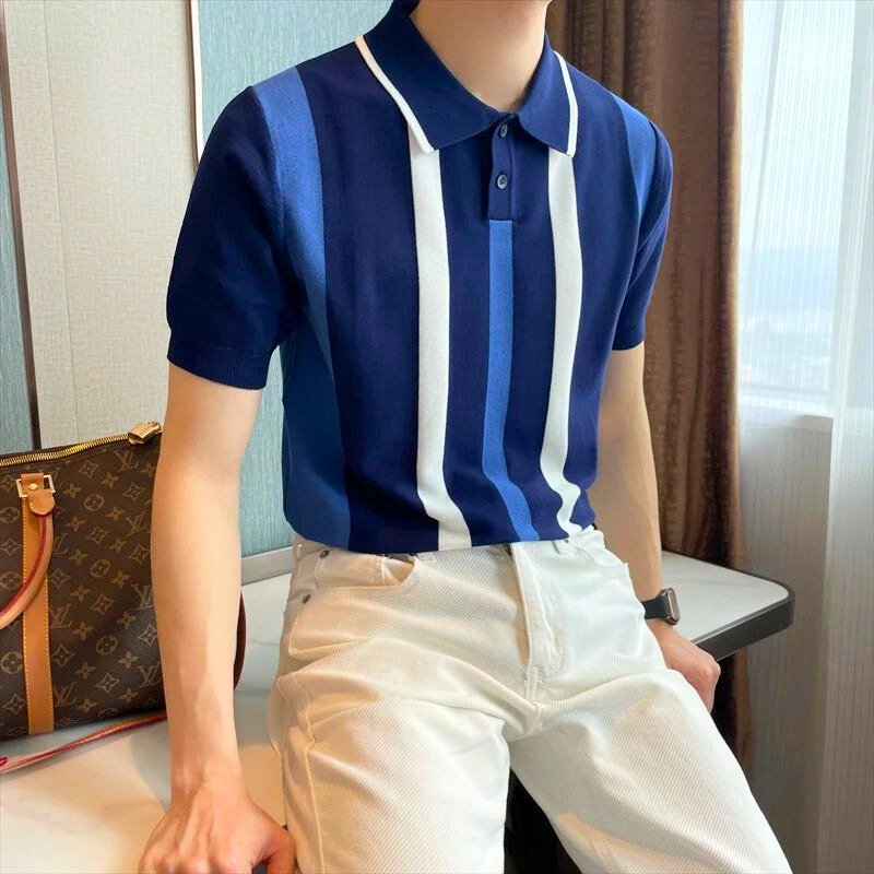 Blaine Classic Stripe Polo