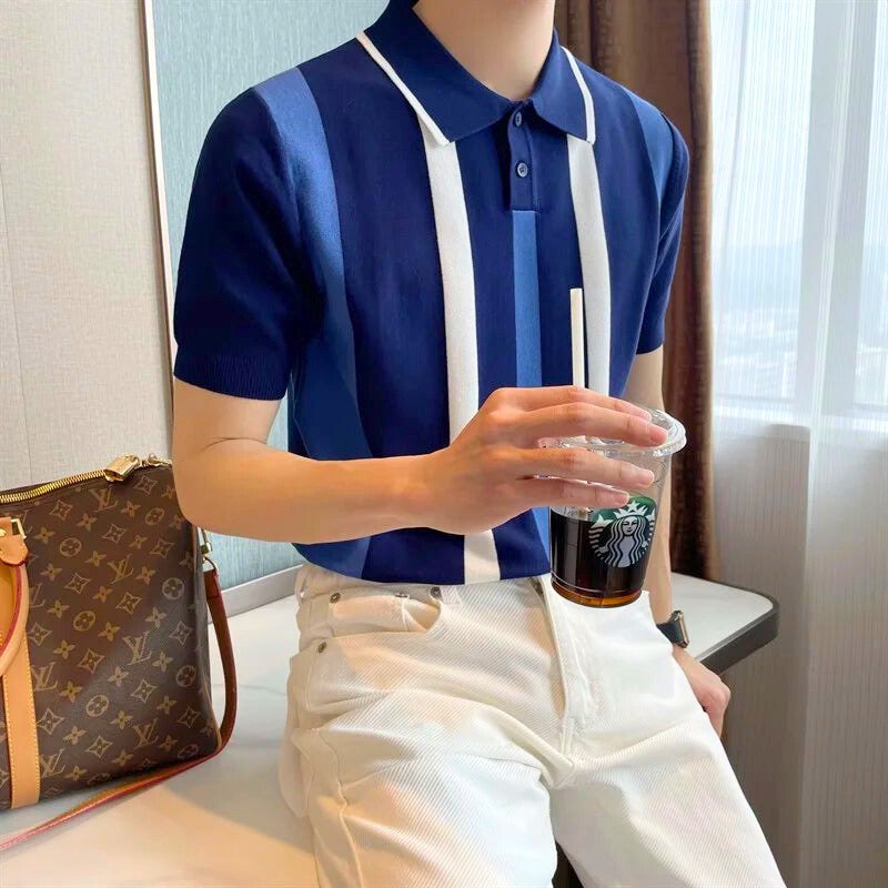 Blaine Classic Stripe Polo