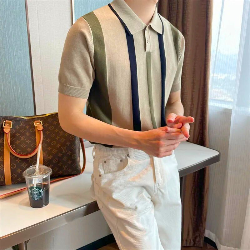 Blaine Classic Stripe Polo