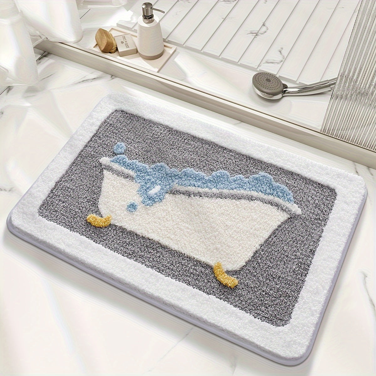 Plush Comfort Bath Mat