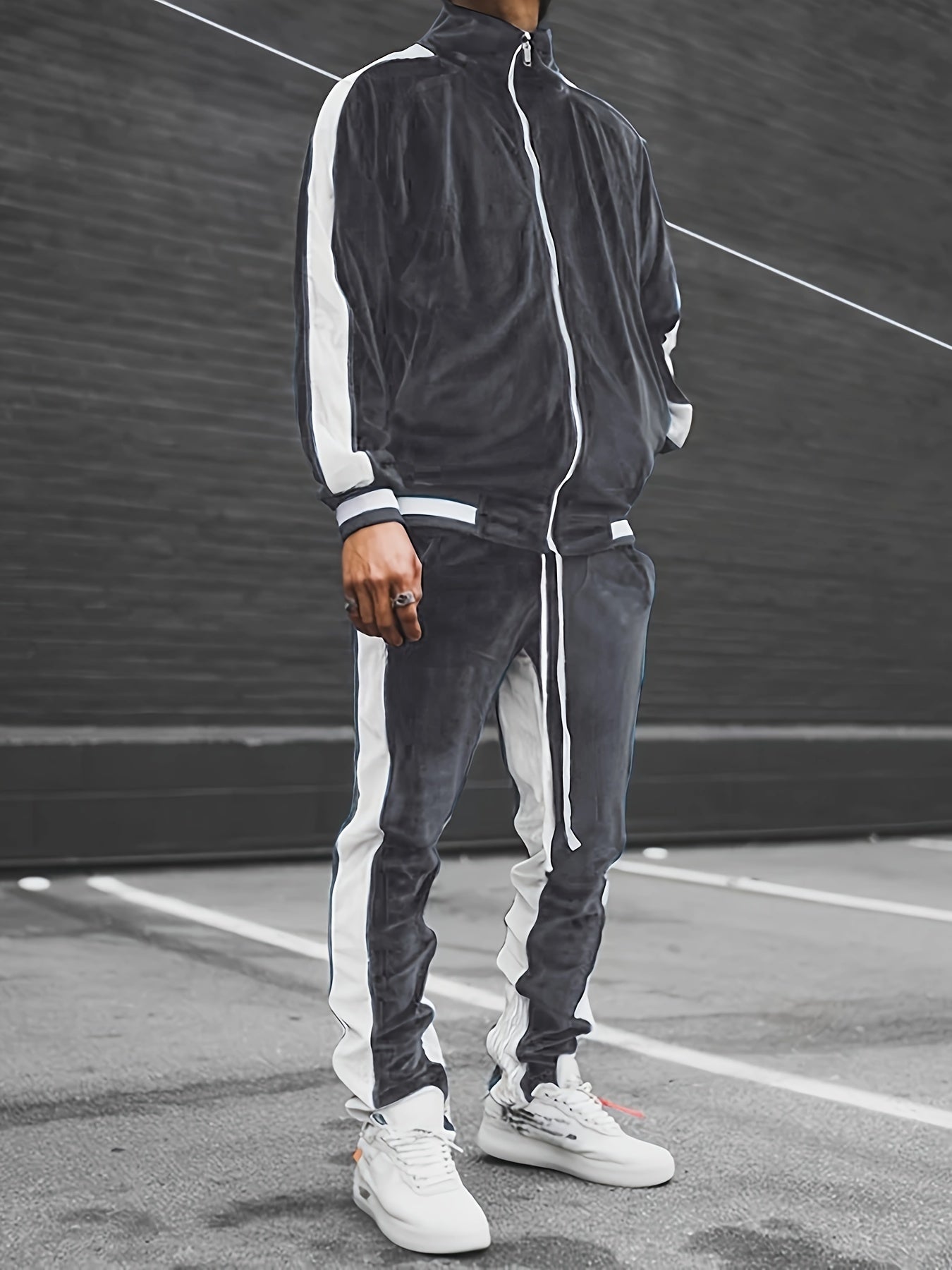 Signature Velvet Tracksuit