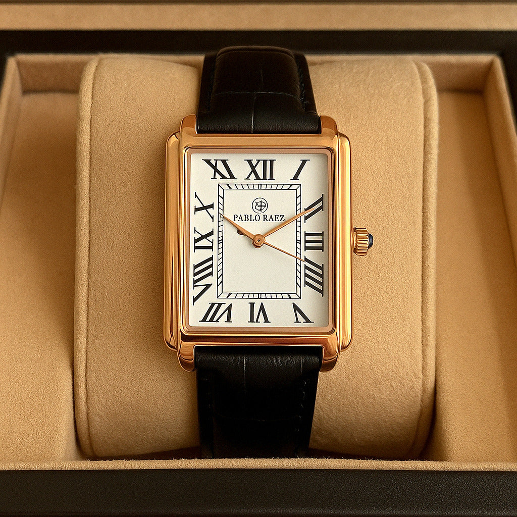 Pablo Raez Leather Watch