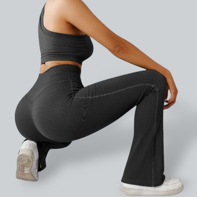 SereneFlow | Flare Yoga Pants