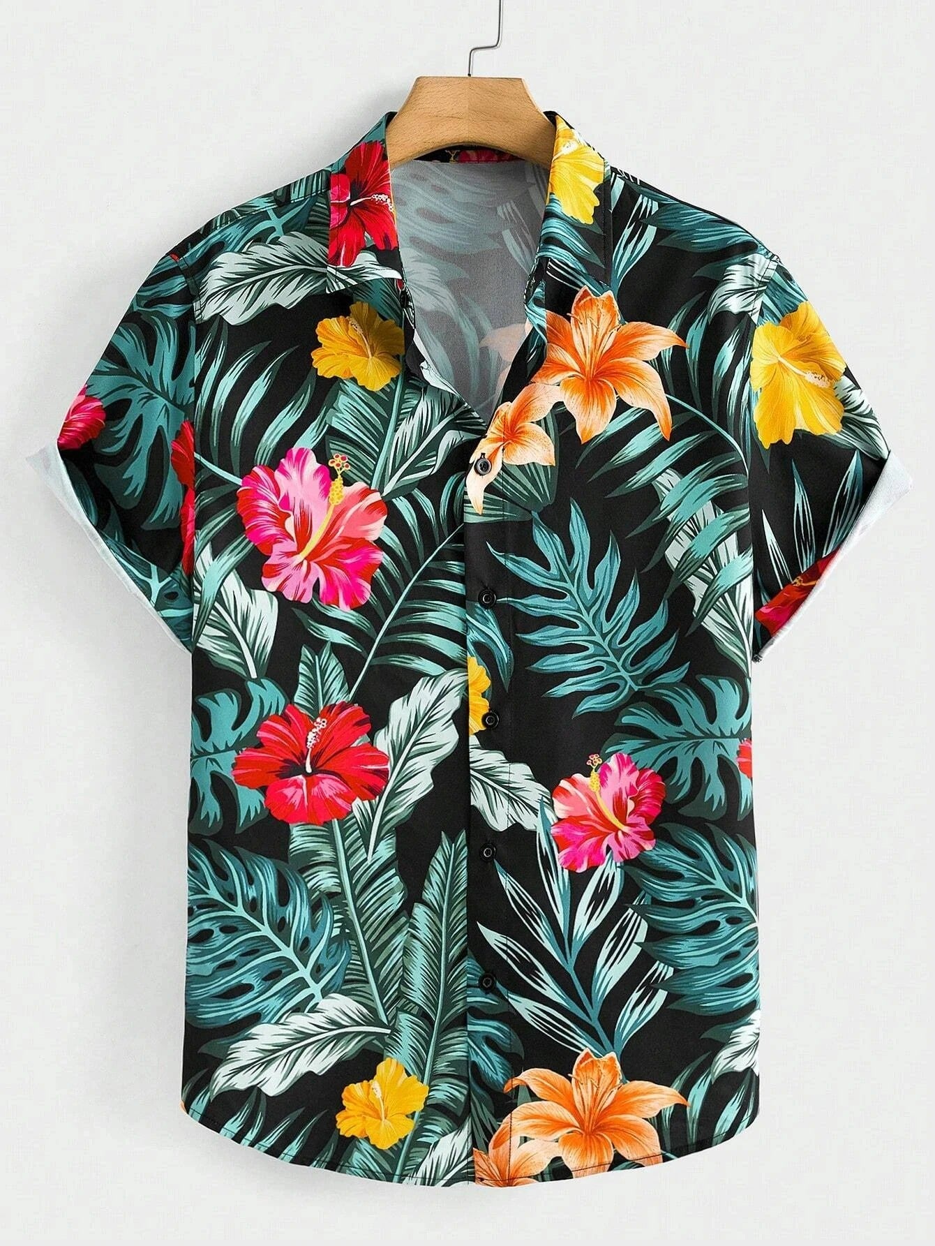 Kai Botanical Flower Print Shirt