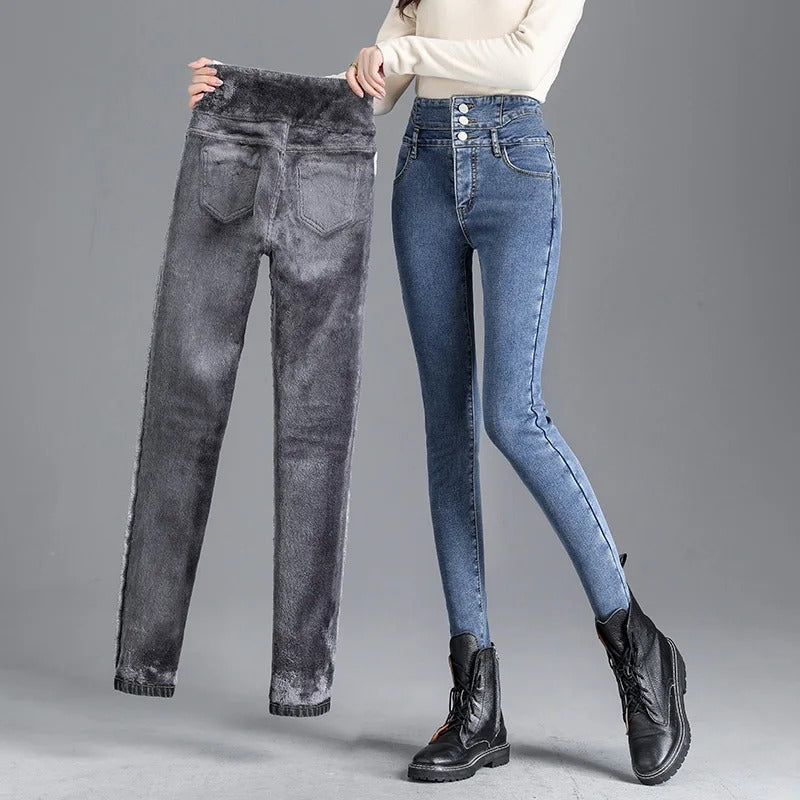Nora Fleece-Lined Jeans