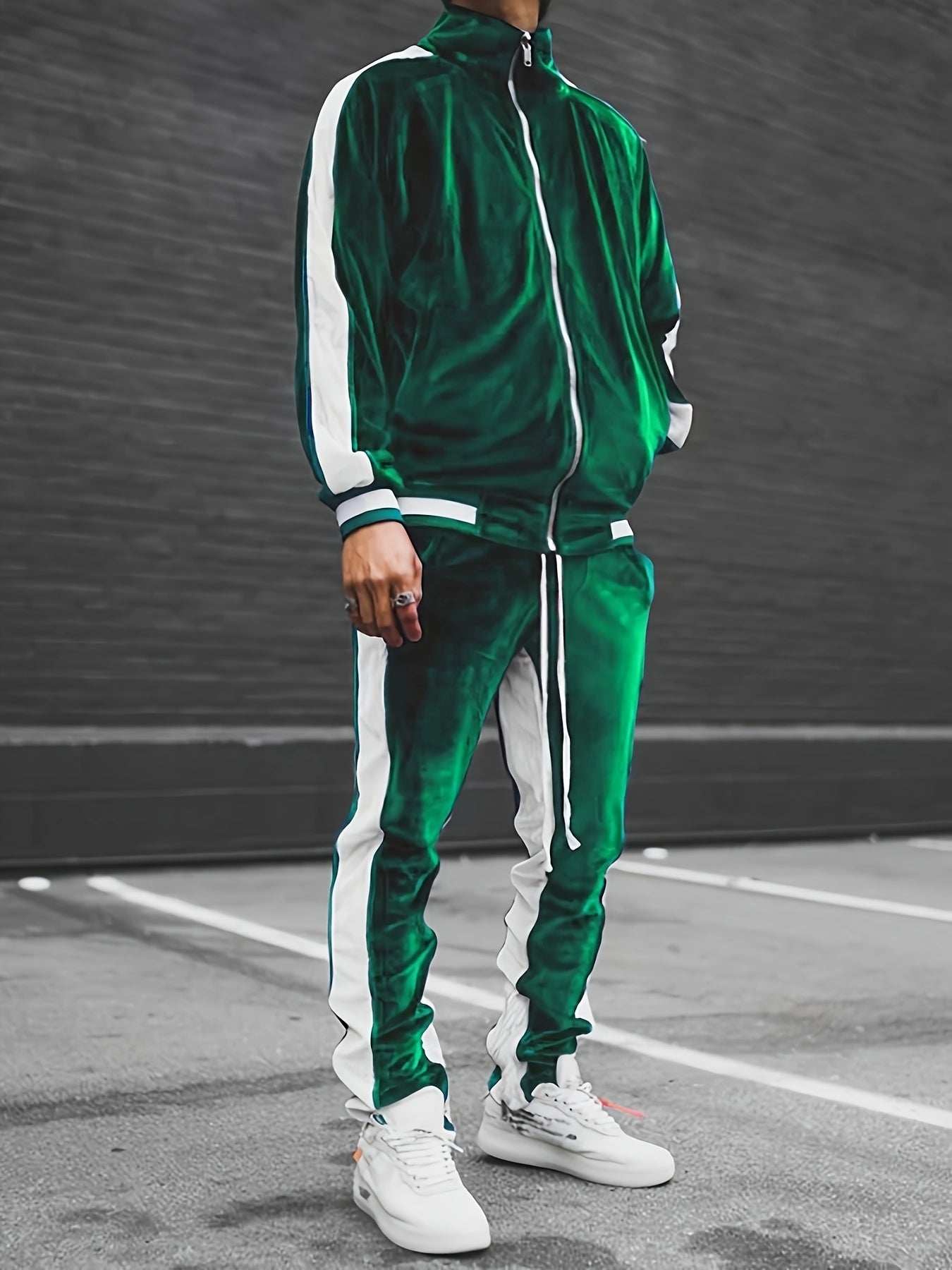 Signature Velvet Tracksuit