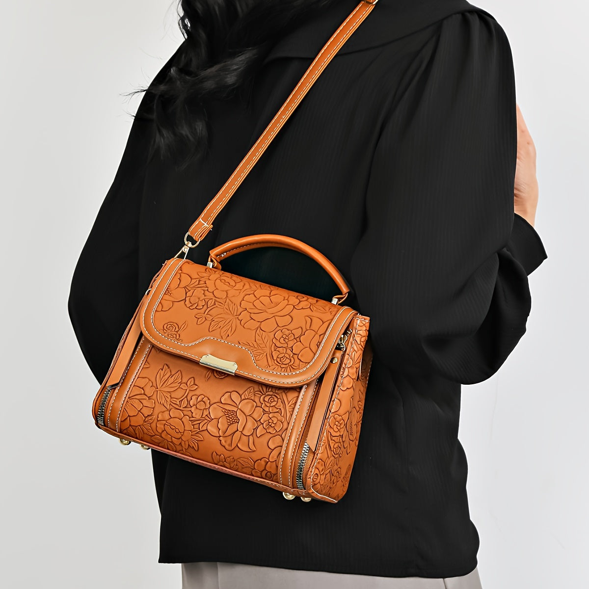 Florentina Premium Leather Handbag