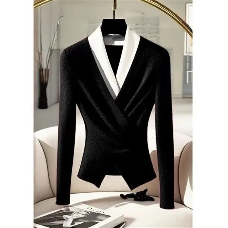 Sophia Pure Wool Wrap Sweater