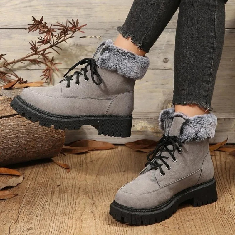 Winter Boots with Warm Fur