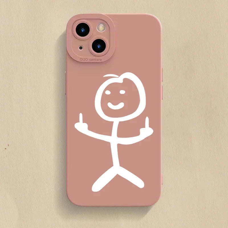Stick Figure Samsung Case