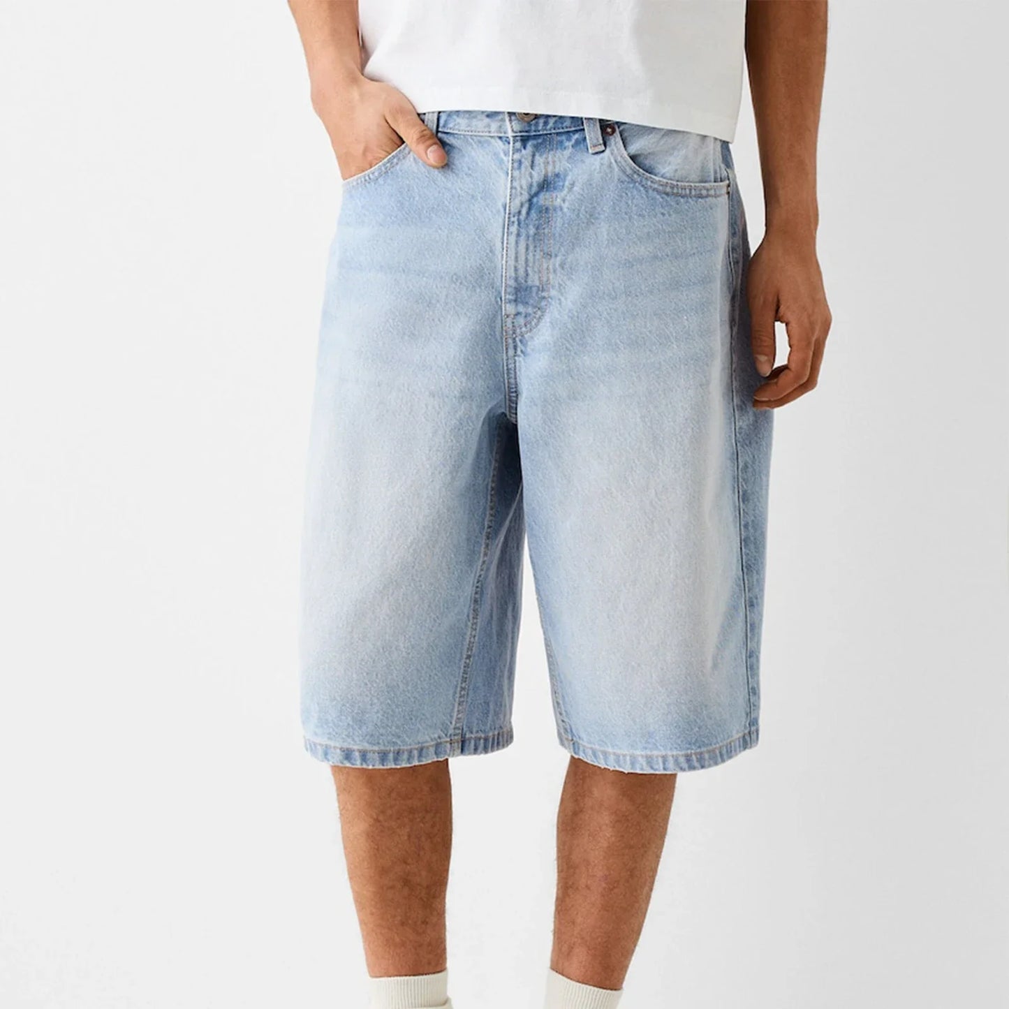 Finn Denim Bermuda Shorts