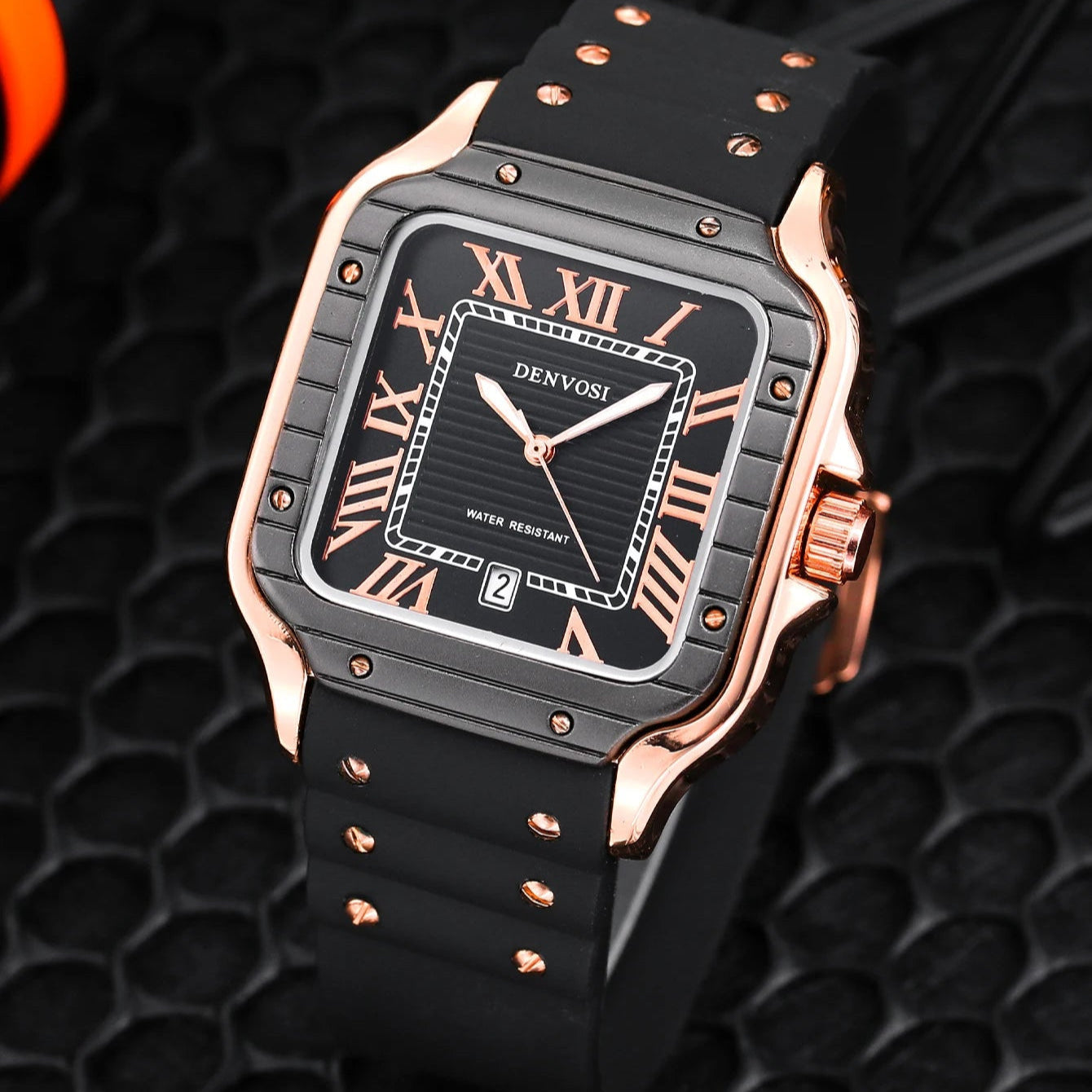 Denvosi Square Chrono Watch