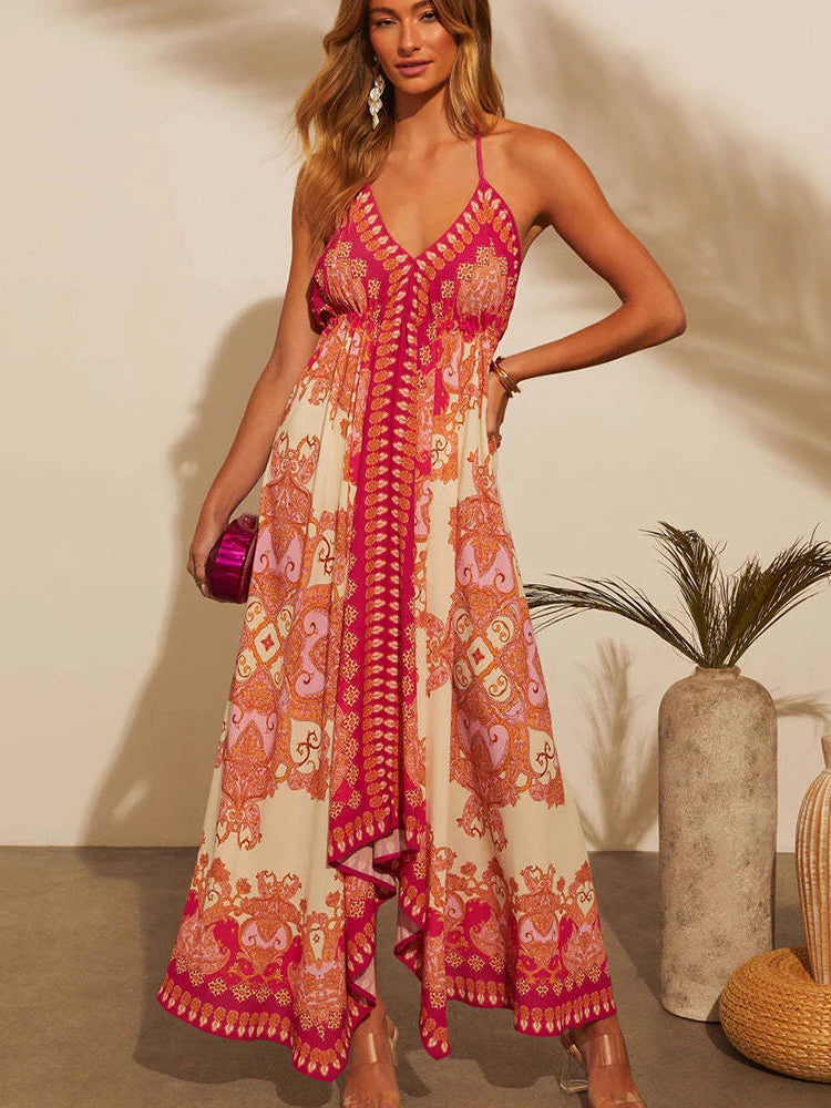 Zara Bohemian Floral Dress