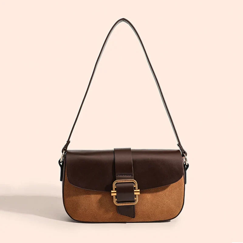Mayfair Suede Shoulder Bag