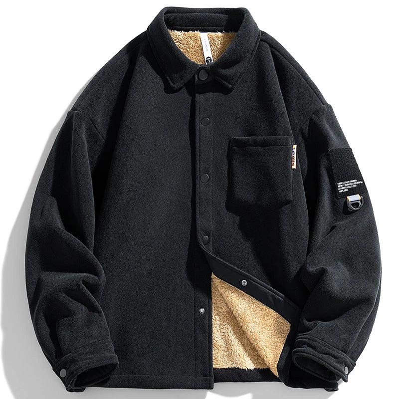 Sherpa Fleece-Lined Jacket