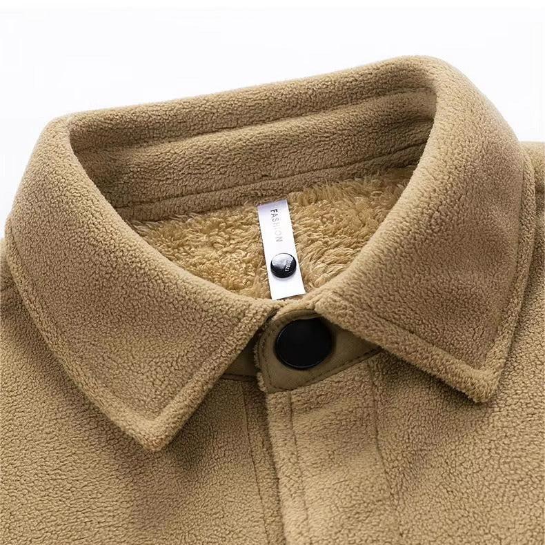 Sherpa Fleece-Lined Jacket
