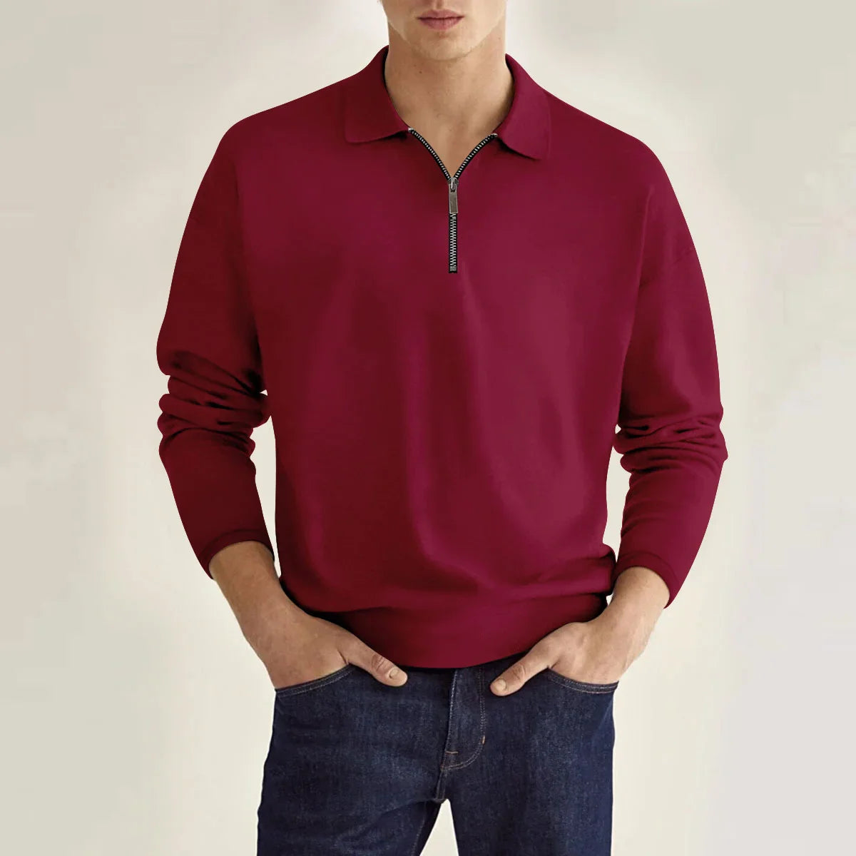 Camden Half-Zip Polo