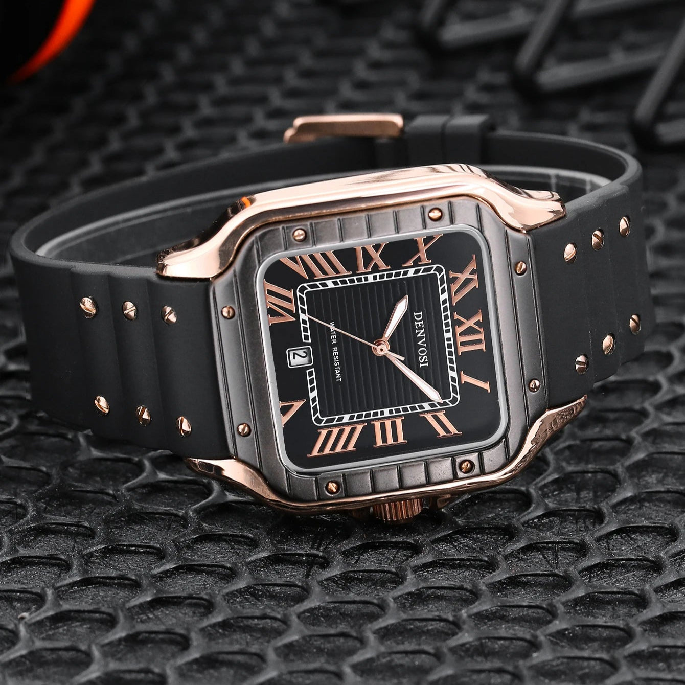 Denvosi Square Chrono Watch