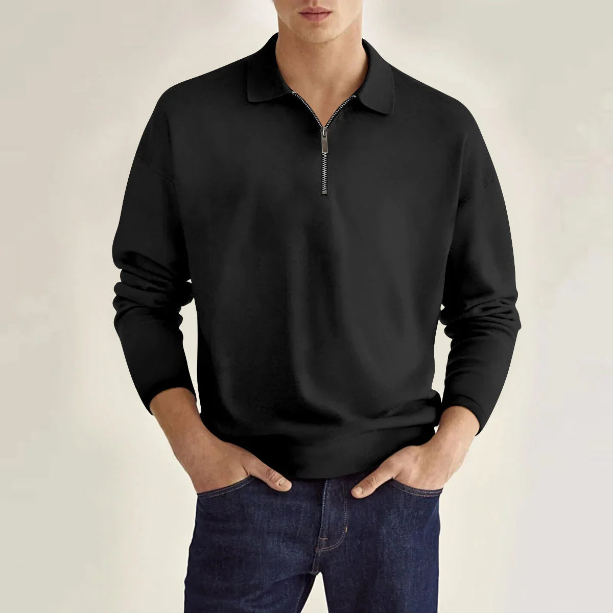 Camden Half-Zip Polo