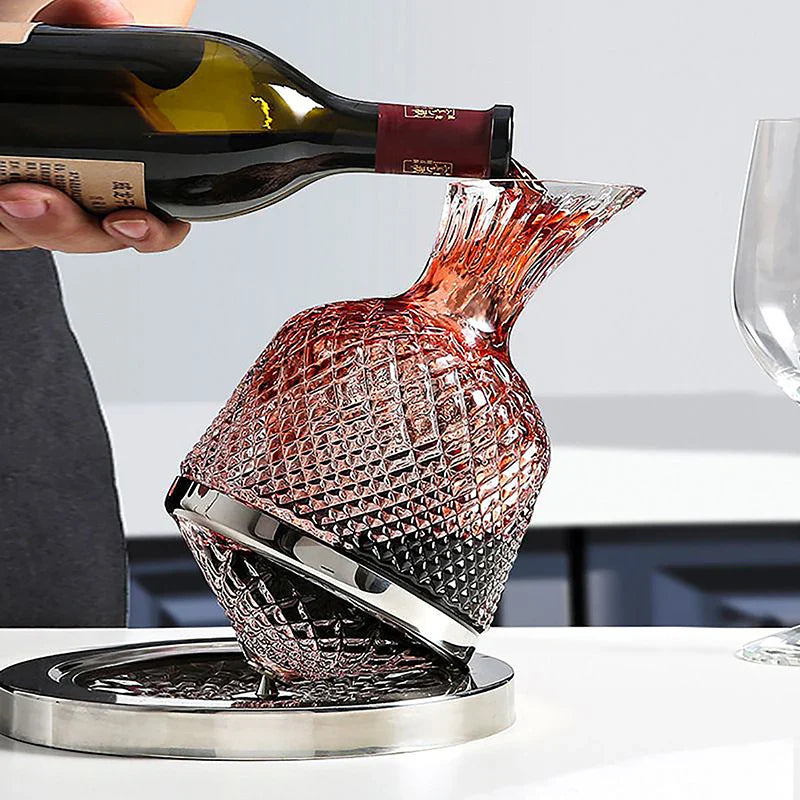 Sommelier’s Crystal Decanter