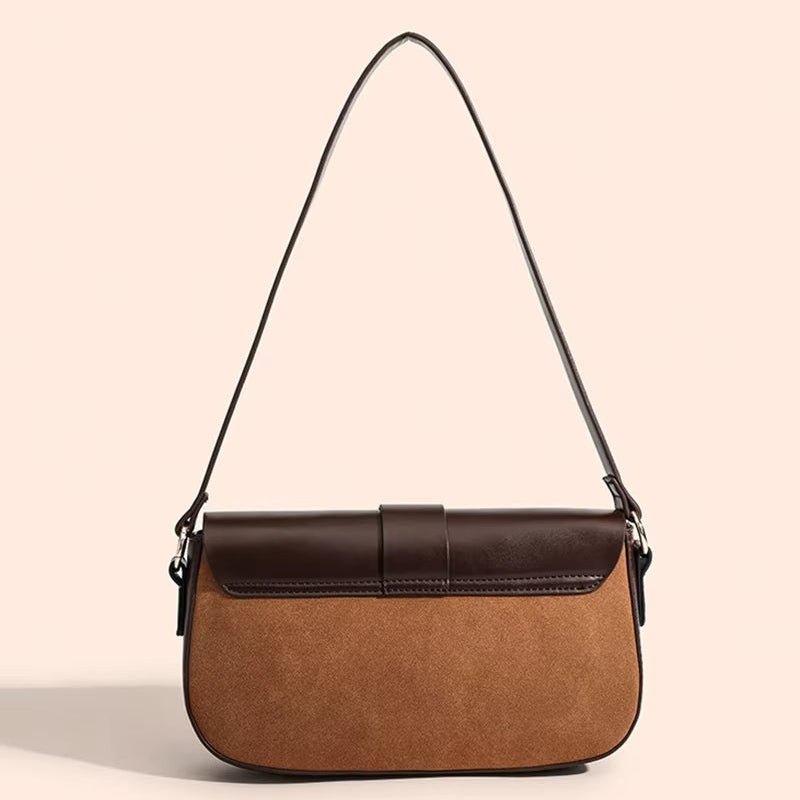 Mayfair Suede Shoulder Bag