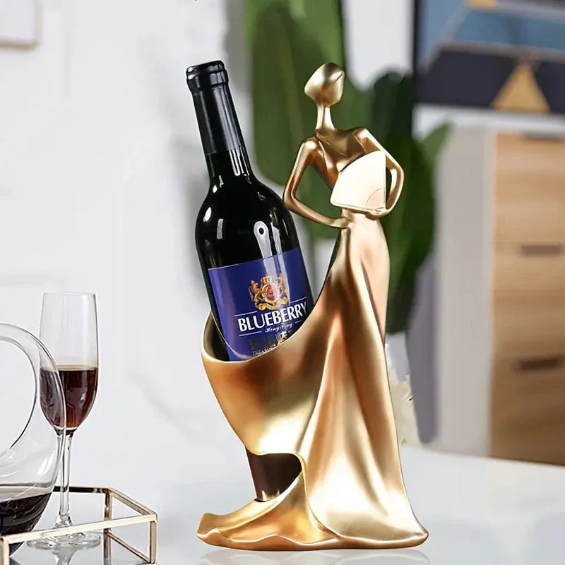 Golden Muse Wine Holder