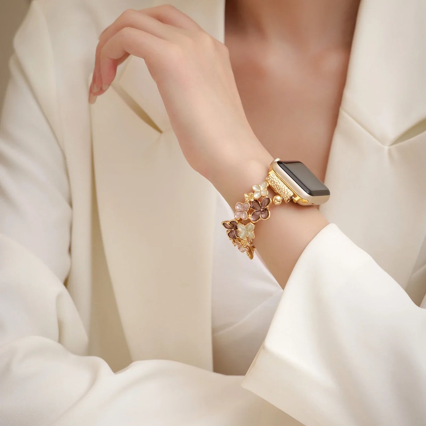 Flora Blossom Apple Watch Bracelet