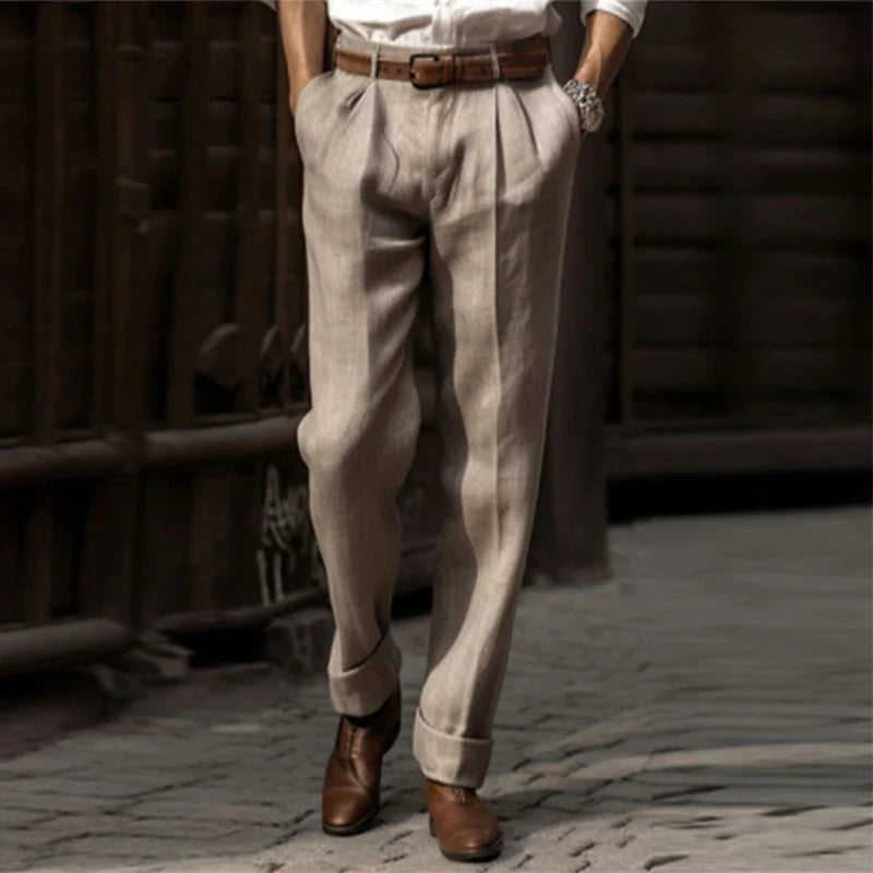 Matteo Classic Cotton Pants