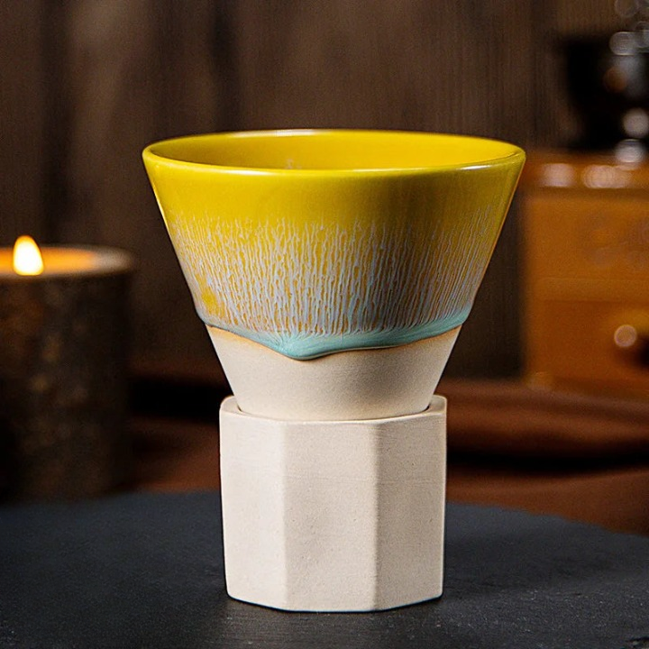 Sunset Glaze Artisan Cup