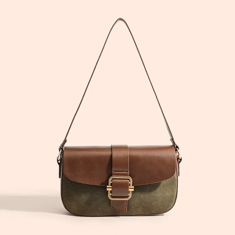 Mayfair Suede Shoulder Bag