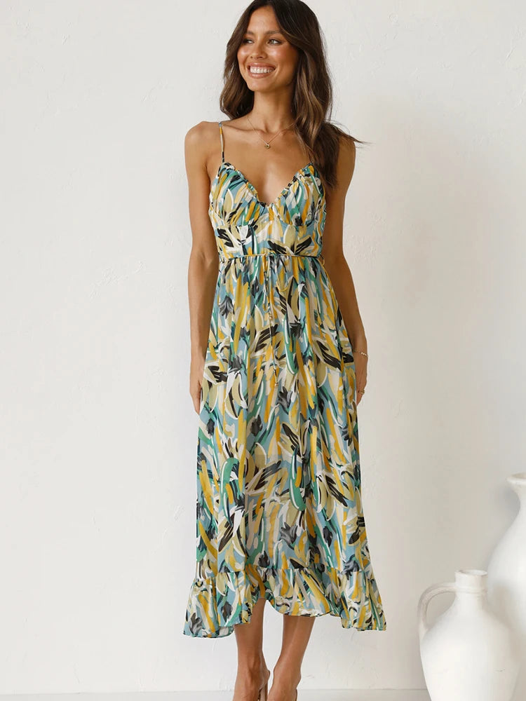 Isla Floral Print Sundress
