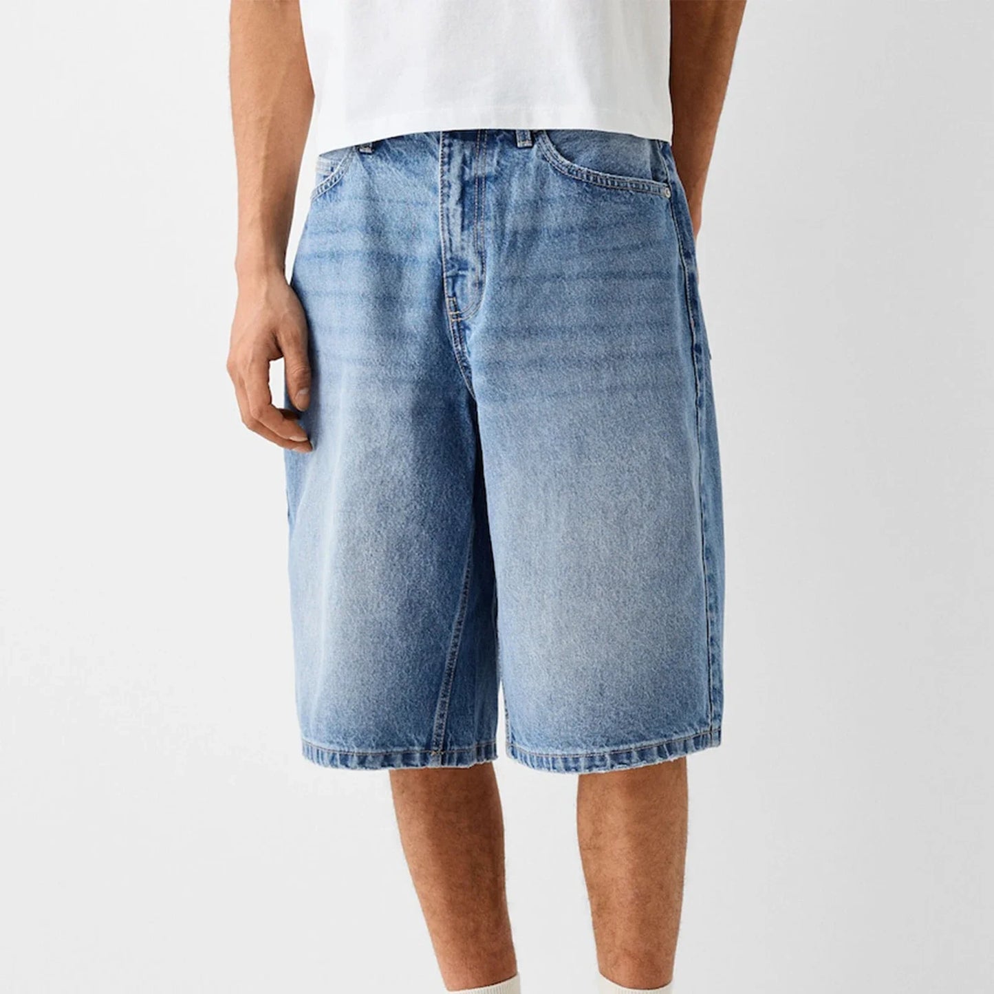 Finn Denim Bermuda Shorts