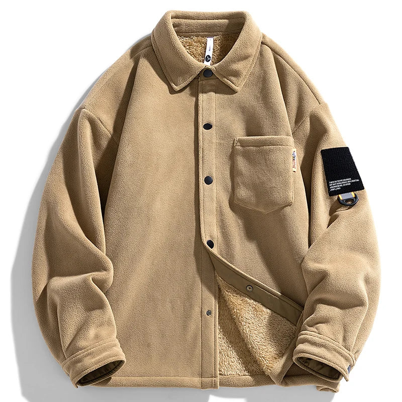 Sherpa Fleece-Lined Jacket