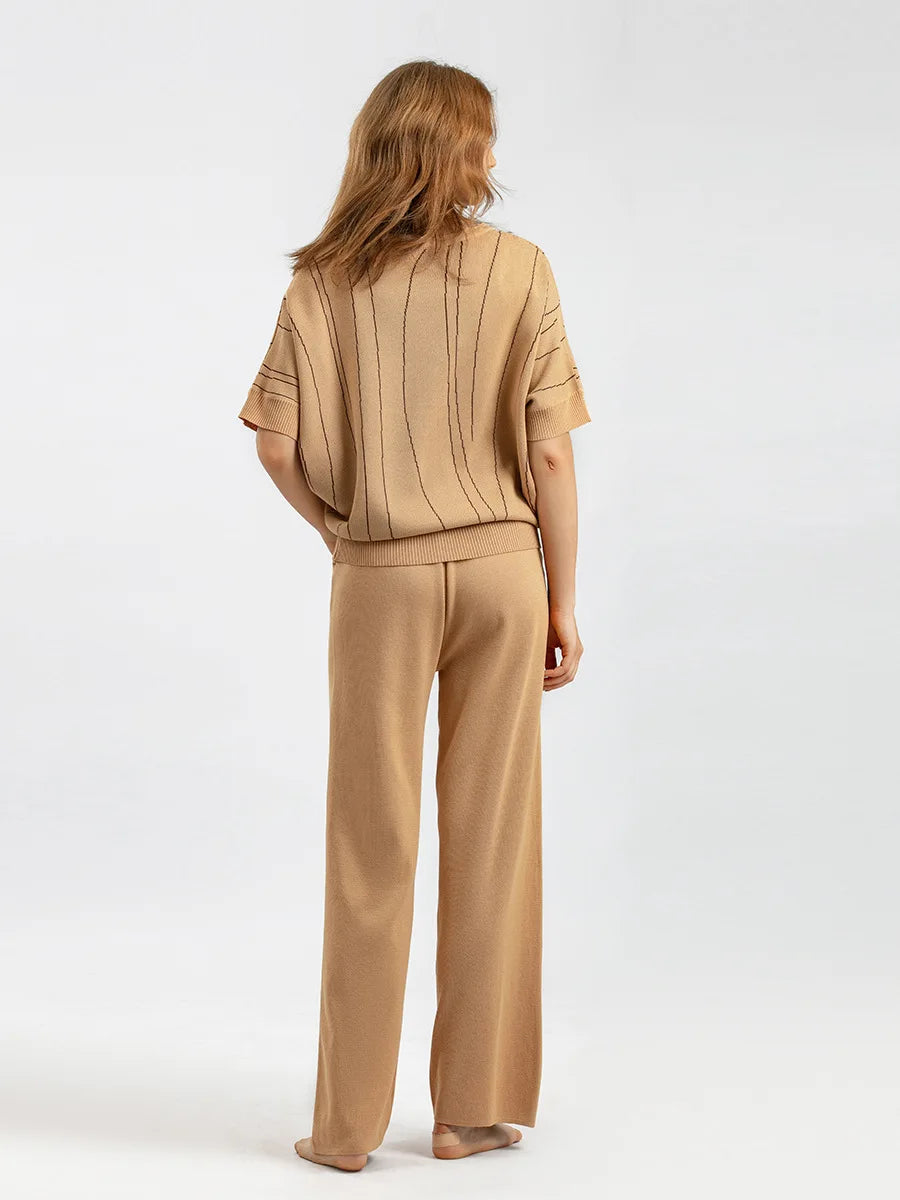 Alora Knit 2-Pieces Suit