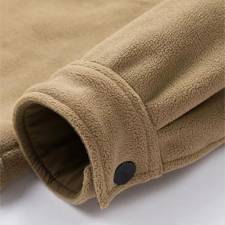 Sherpa Fleece-Lined Jacket