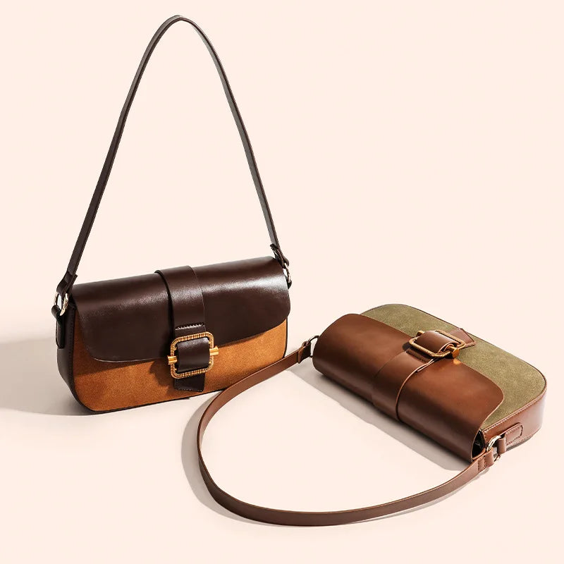 Mayfair Suede Shoulder Bag