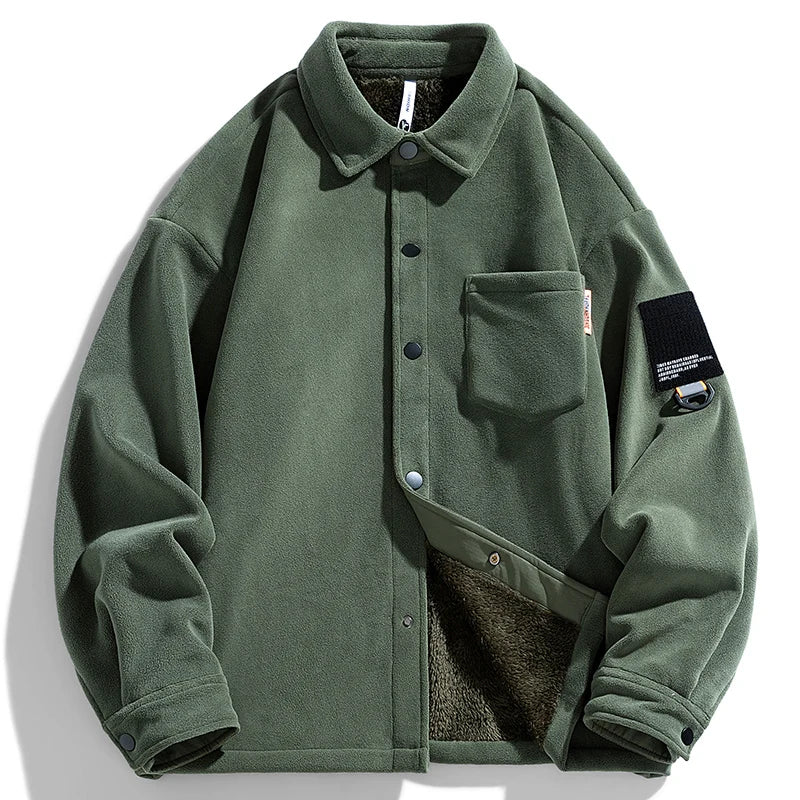 Sherpa Fleece-Lined Jacket