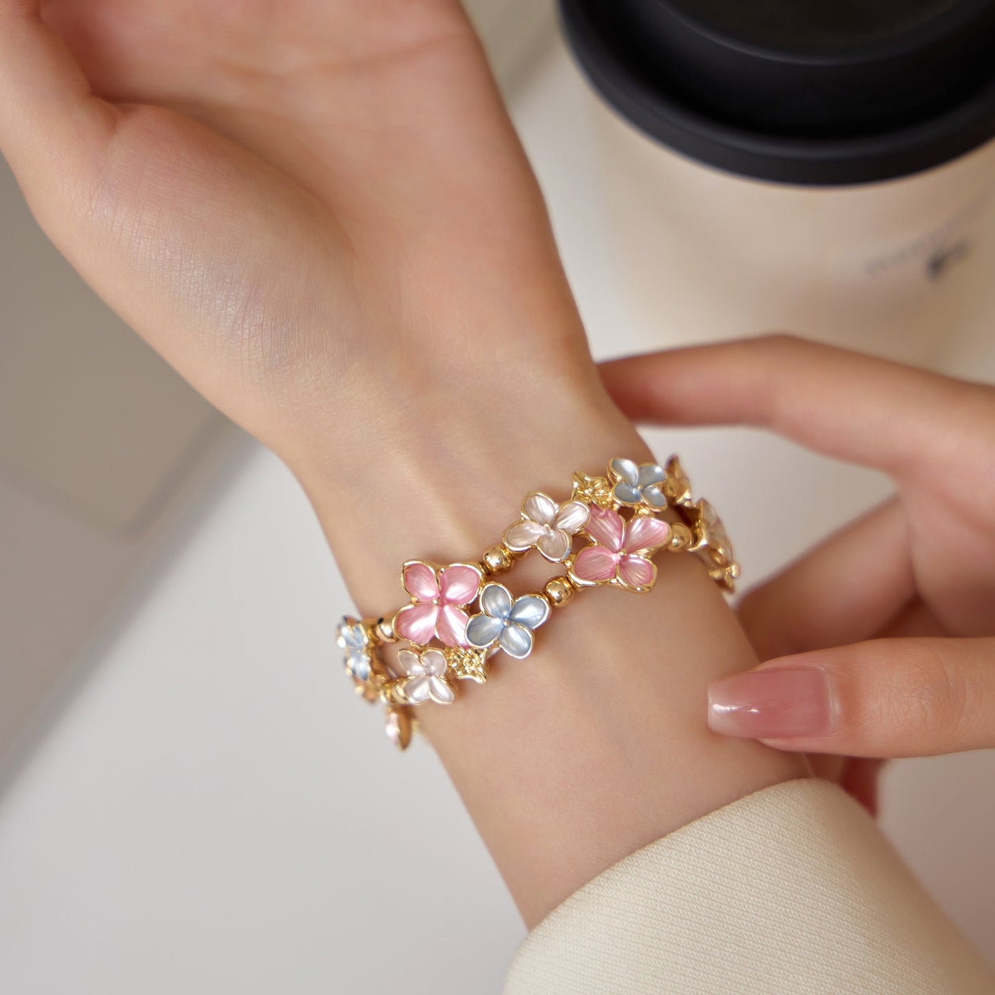 Flora Blossom Apple Watch Bracelet