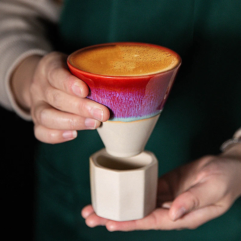Sunset Glaze Artisan Cup