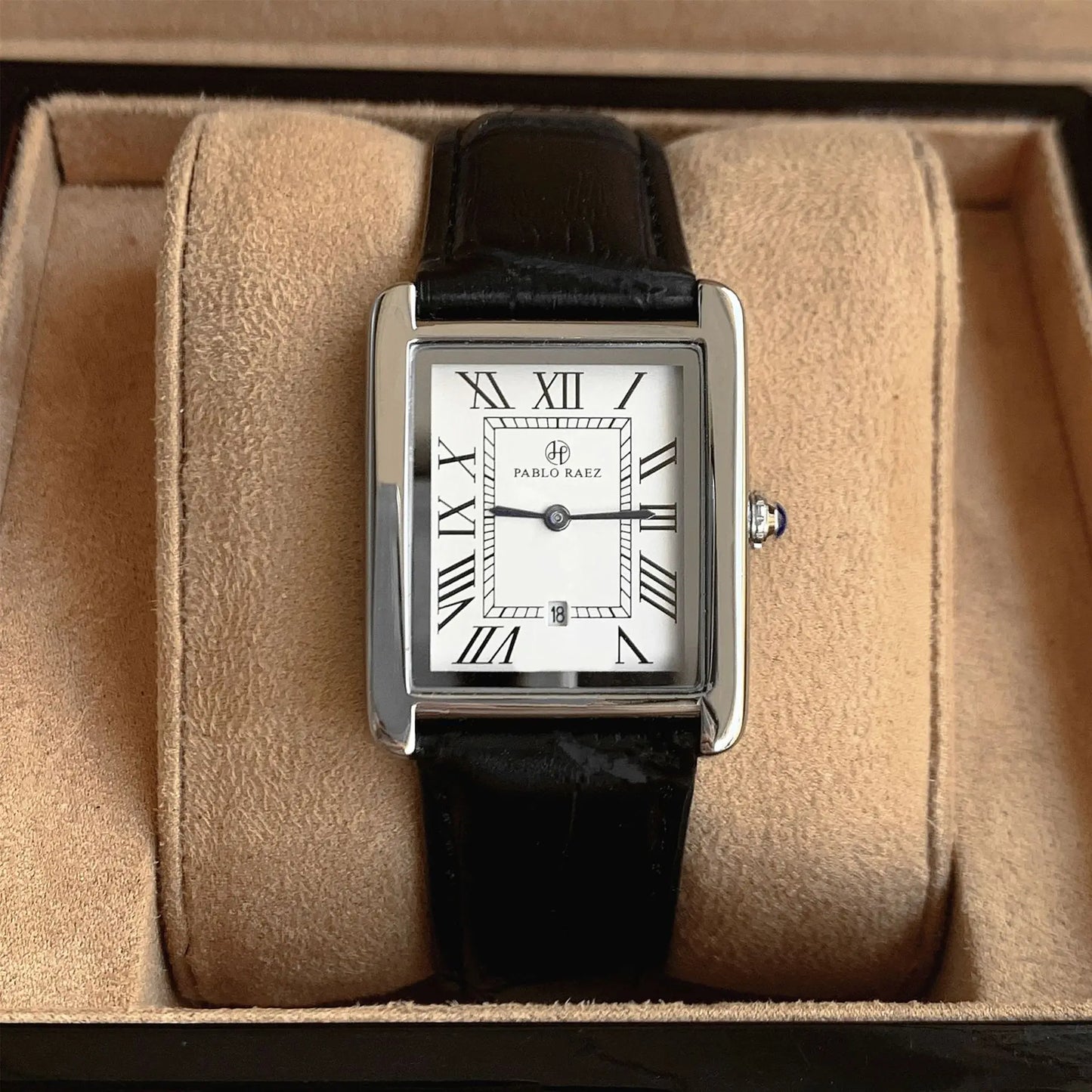 Pablo Raez Leather Watch