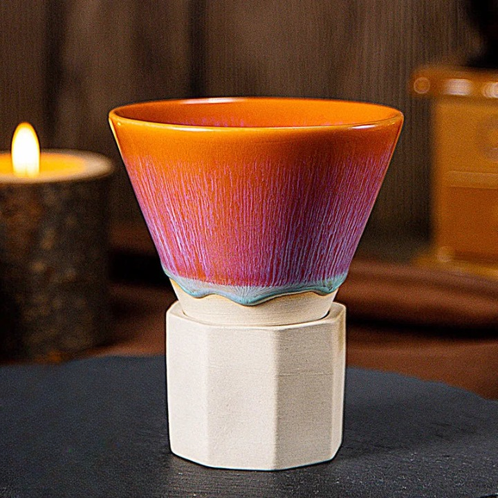 Sunset Glaze Artisan Cup