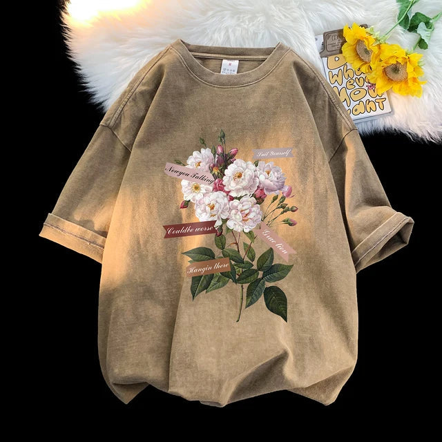 Blossom Soft Oversized Tee