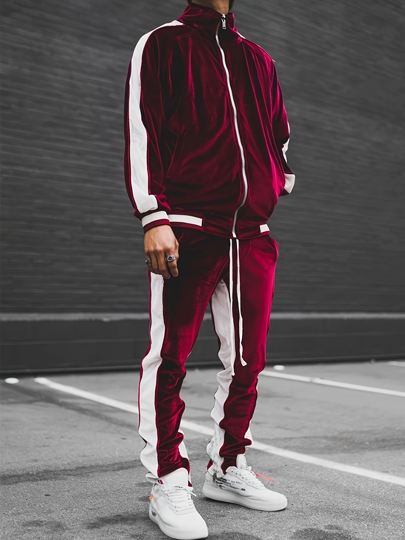 Signature Velvet Tracksuit