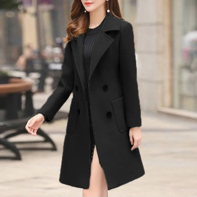 Timeless Double-Breasted Trench