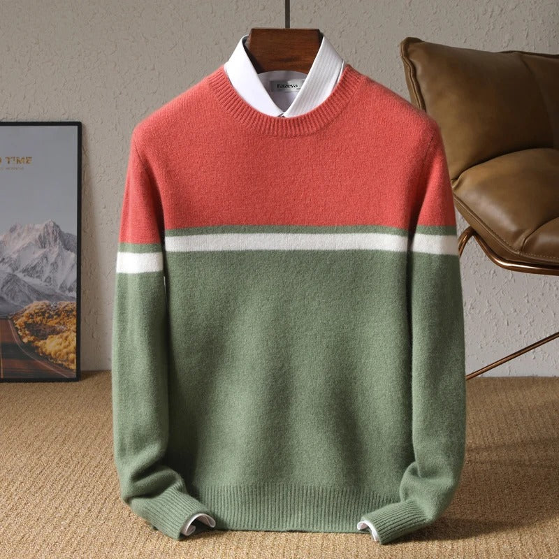 Heritage Stripe Wool Sweater