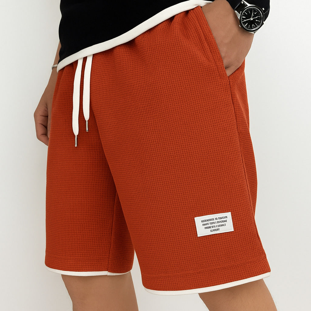 Lorenzo Waffle Knit Shorts