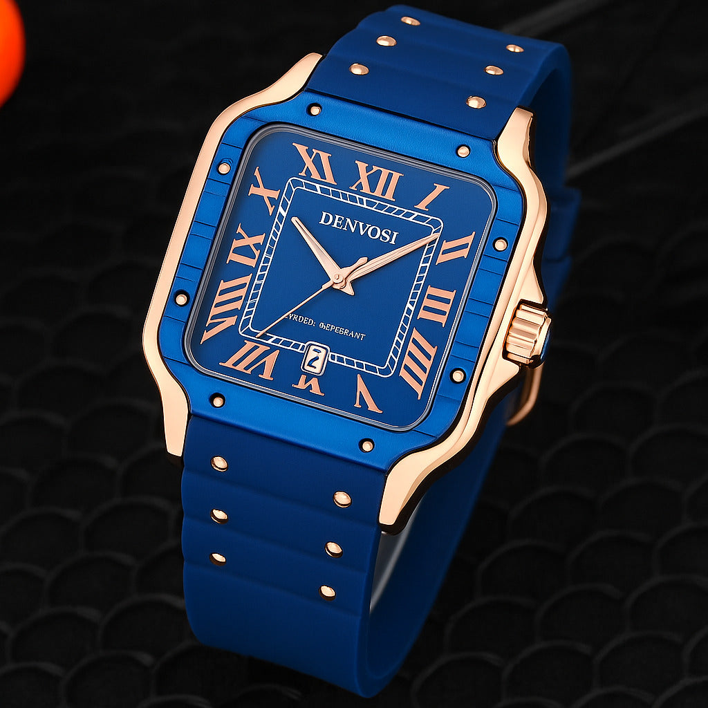 Denvosi Square Chrono Watch