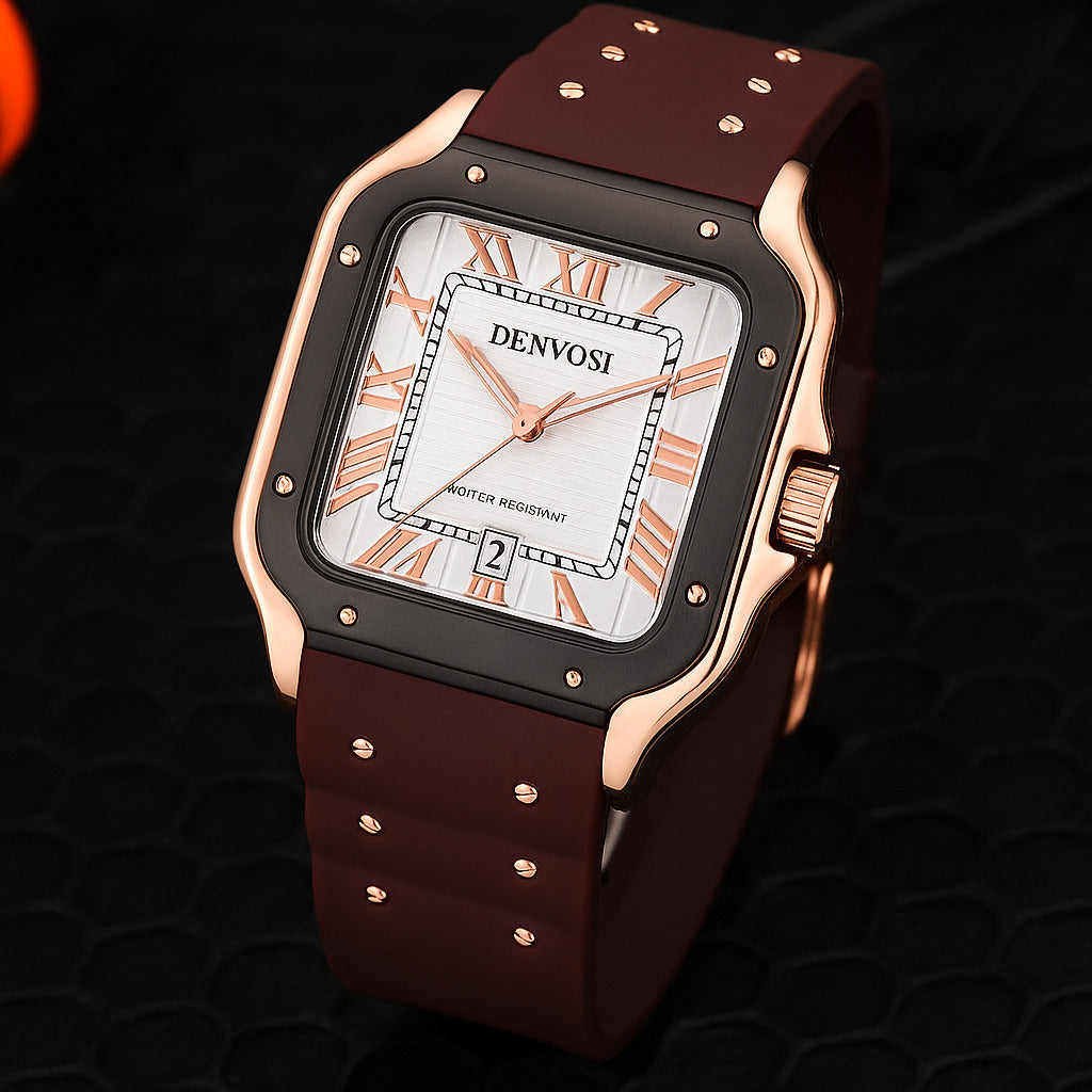 Denvosi Square Chrono Watch