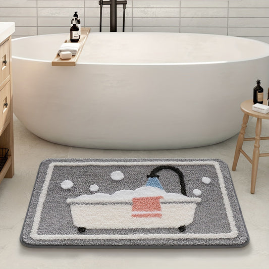 Plush Comfort Bath Mat