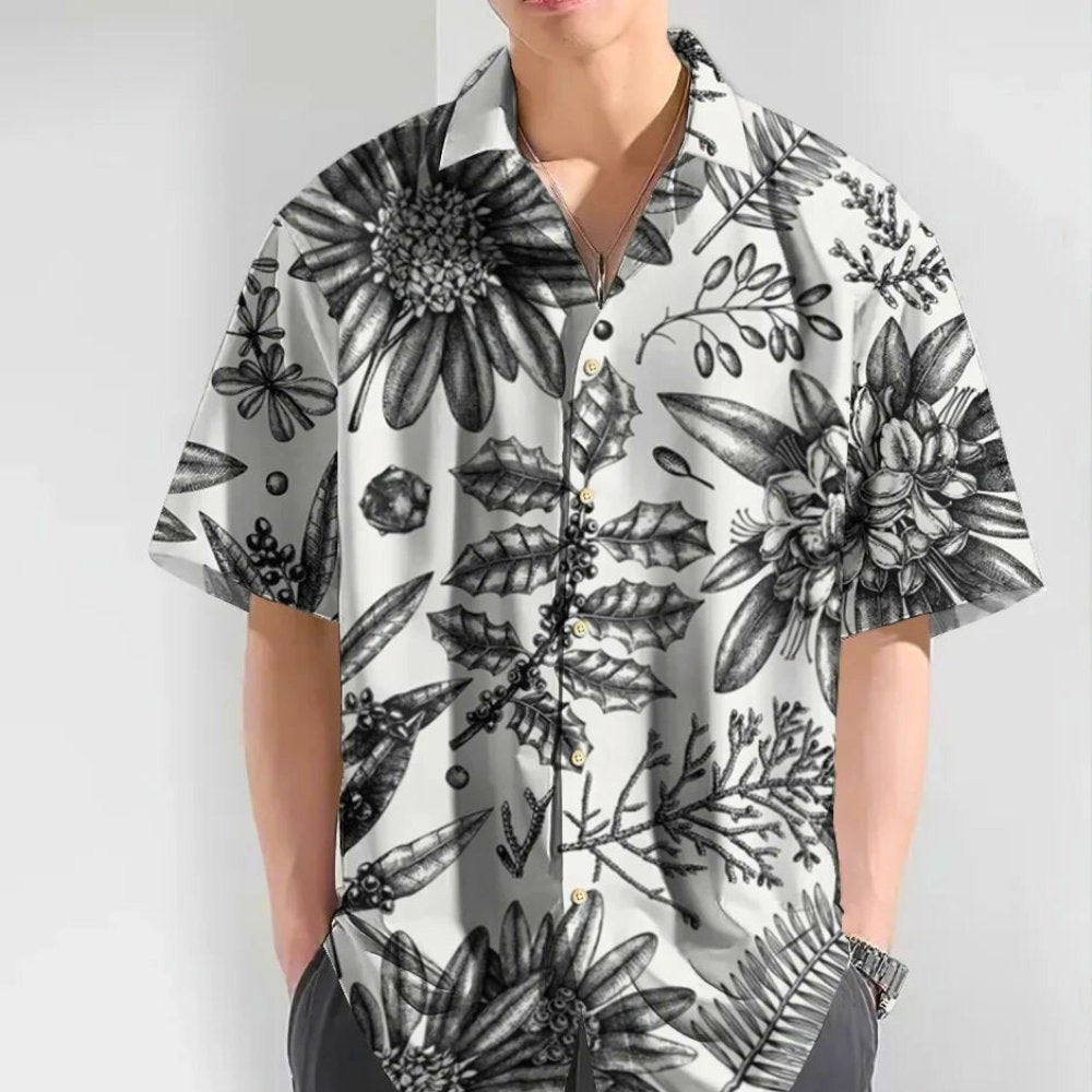 Veracruz Tropical Print Shirt